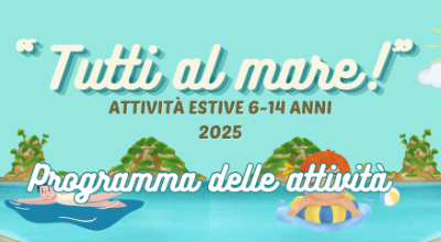 Programma - Tutti al mare BANNER Programma - Tutti al mare BANNER