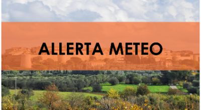 ALLERTA METEO ARANCIONE